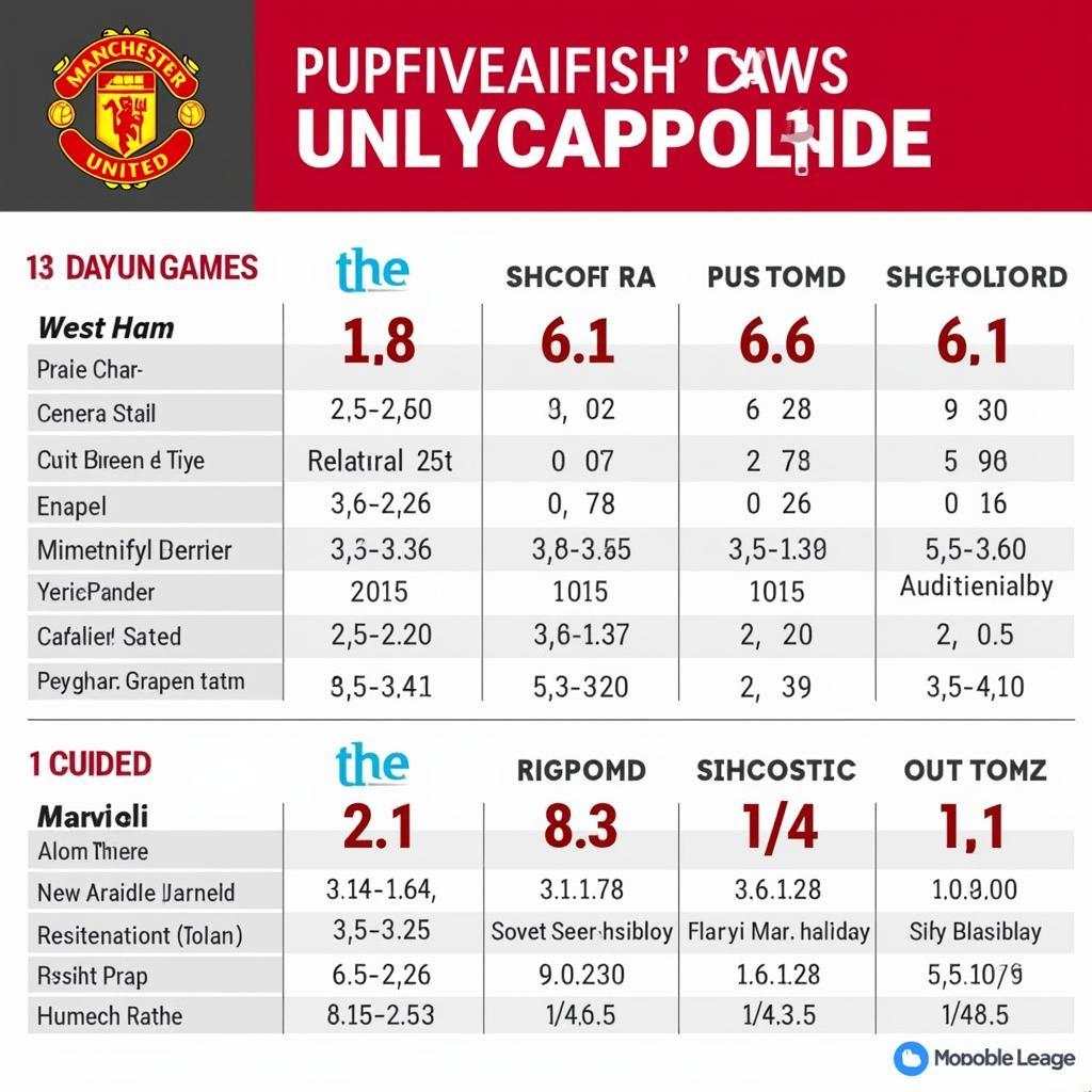 Dự đoán kết quả MU vs West Ham