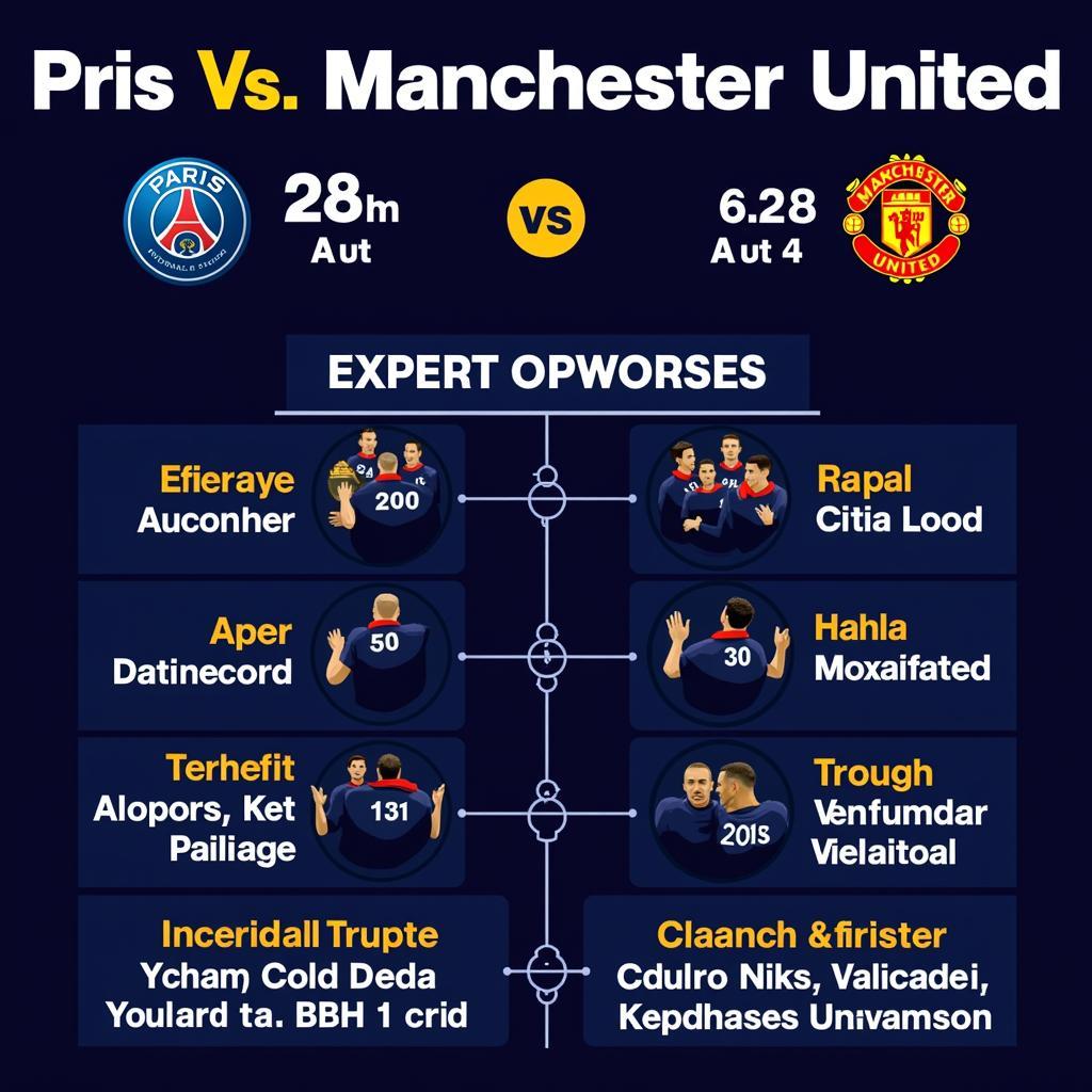 Dự đoán kết quả trận đấu PSG vs Man Utd