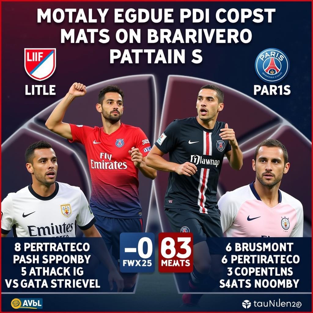 Dự đoán kết quả trận đấu Lille - PSG