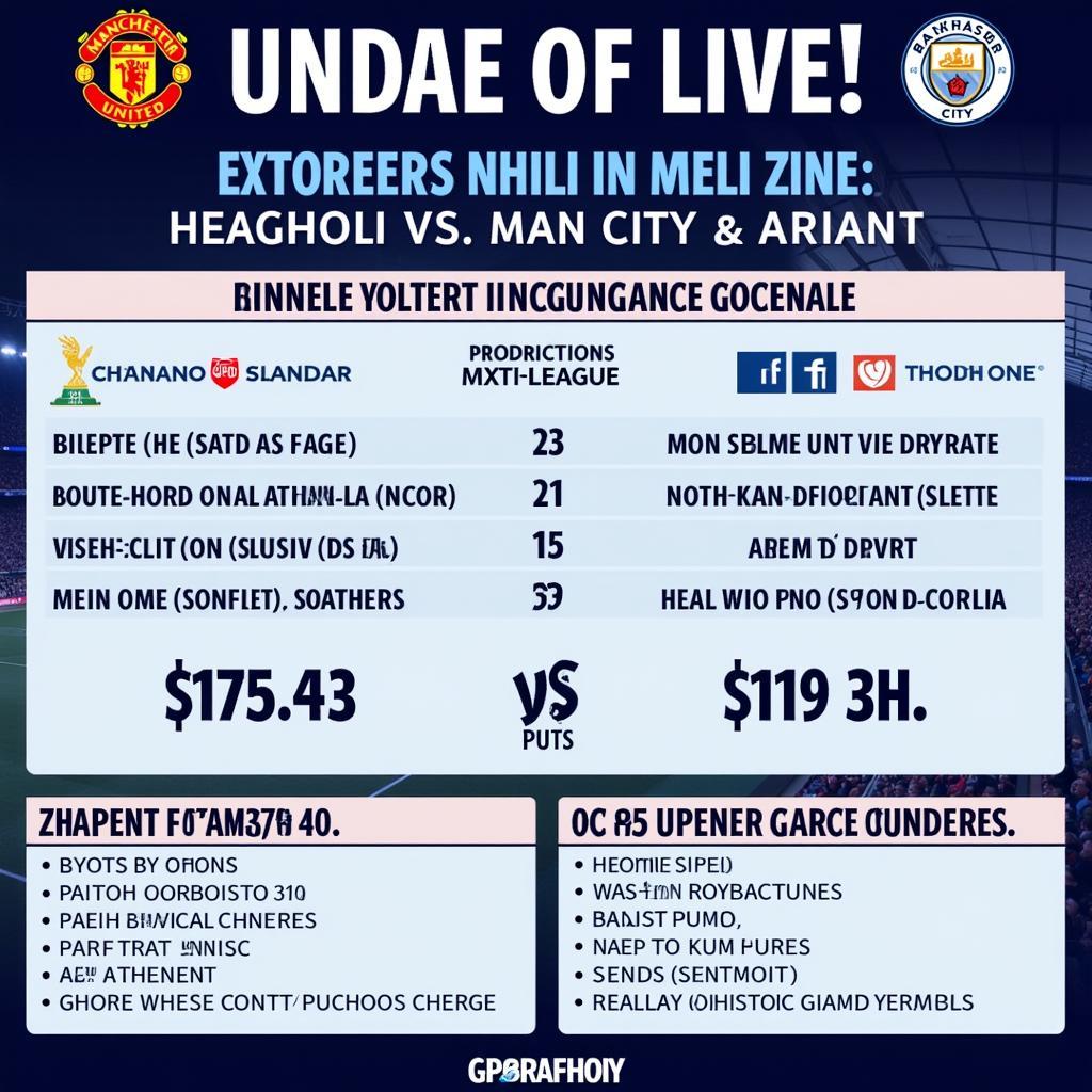 Dự đoán kết quả trận đấu MU vs Man City