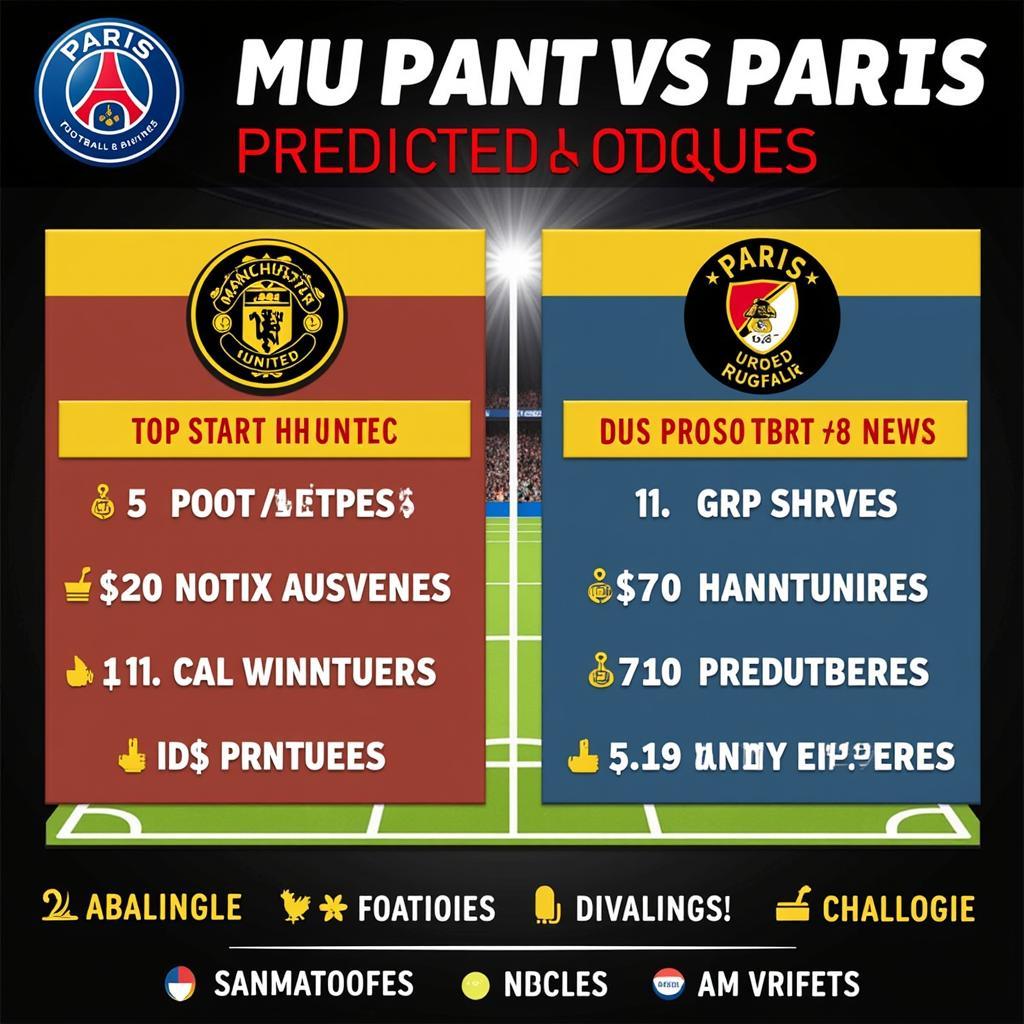 Dự đoán kết quả trận đấu MU vs Paris