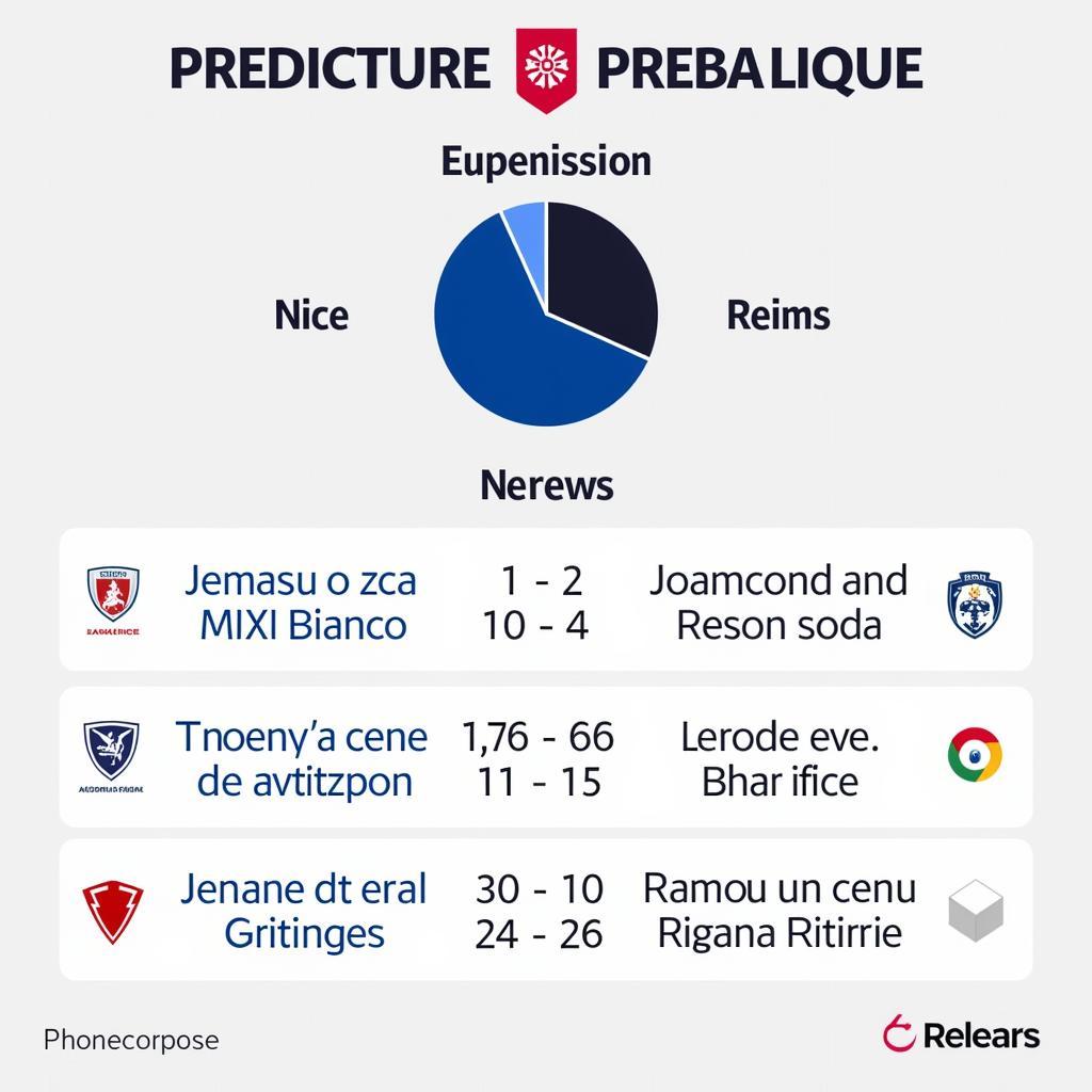 Dự đoán kết quả trận đấu Nice vs Reims