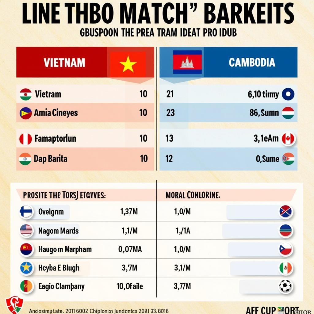 Dự đoán kết quả trận đấu Vietnam vs Campuchia AFF Cup