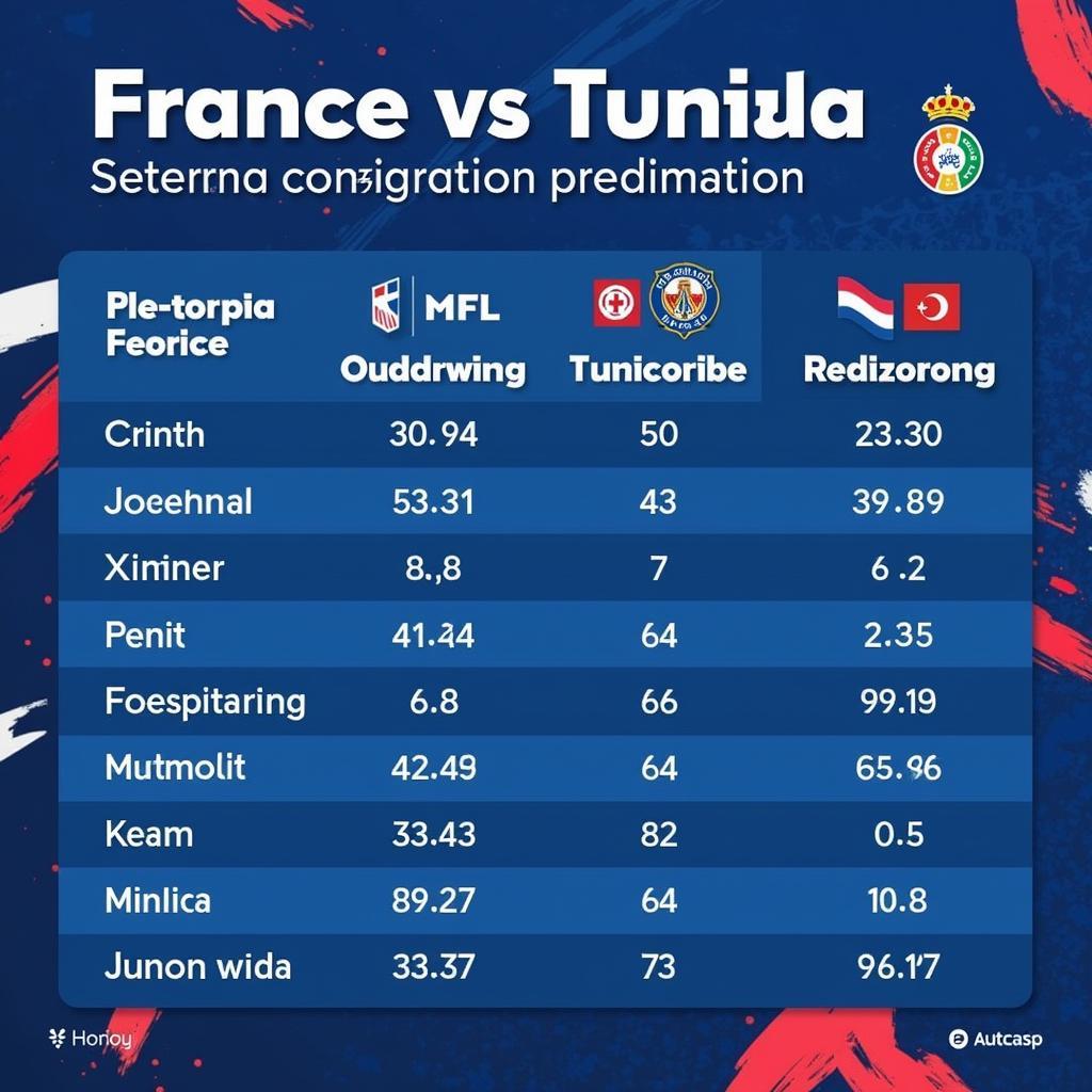 Dự đoán Pháp vs Tunisia: Kết quả