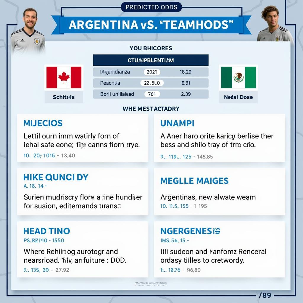 Dự đoán tỷ lệ kèo Argentina vs Mexico chính xác