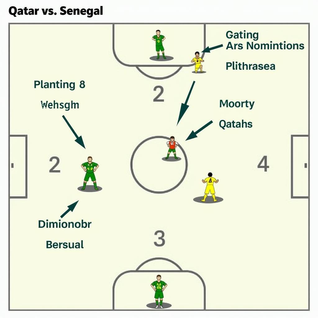 Dự đoán tỷ số Qatar vs Senegal: Chiến thuật