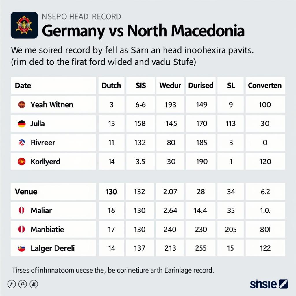 Lịch sử đối đầu Đức vs Bắc Macedonia