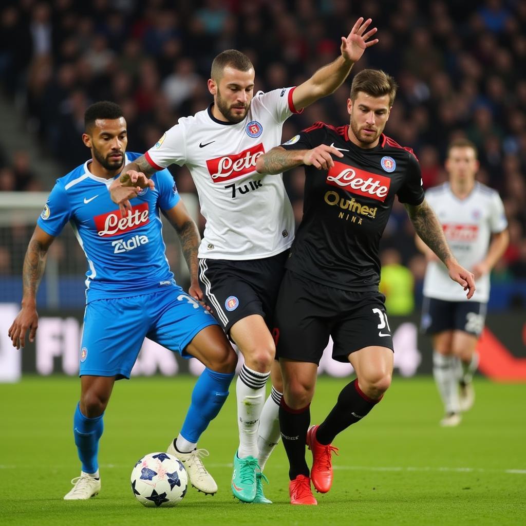 Eintracht Frankfurt đối đầu Napoli