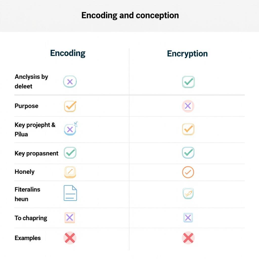 Encoded vs Encrypted