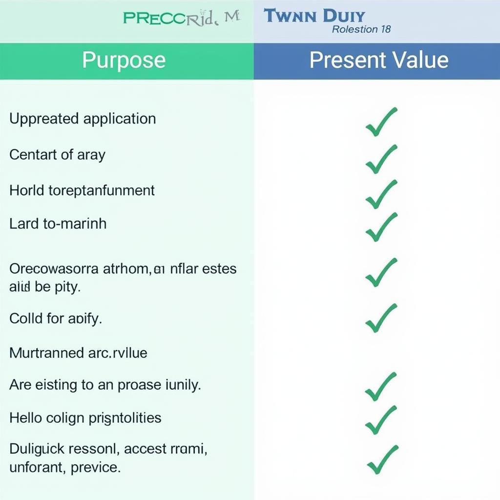 So sánh Fair Value và Present Value