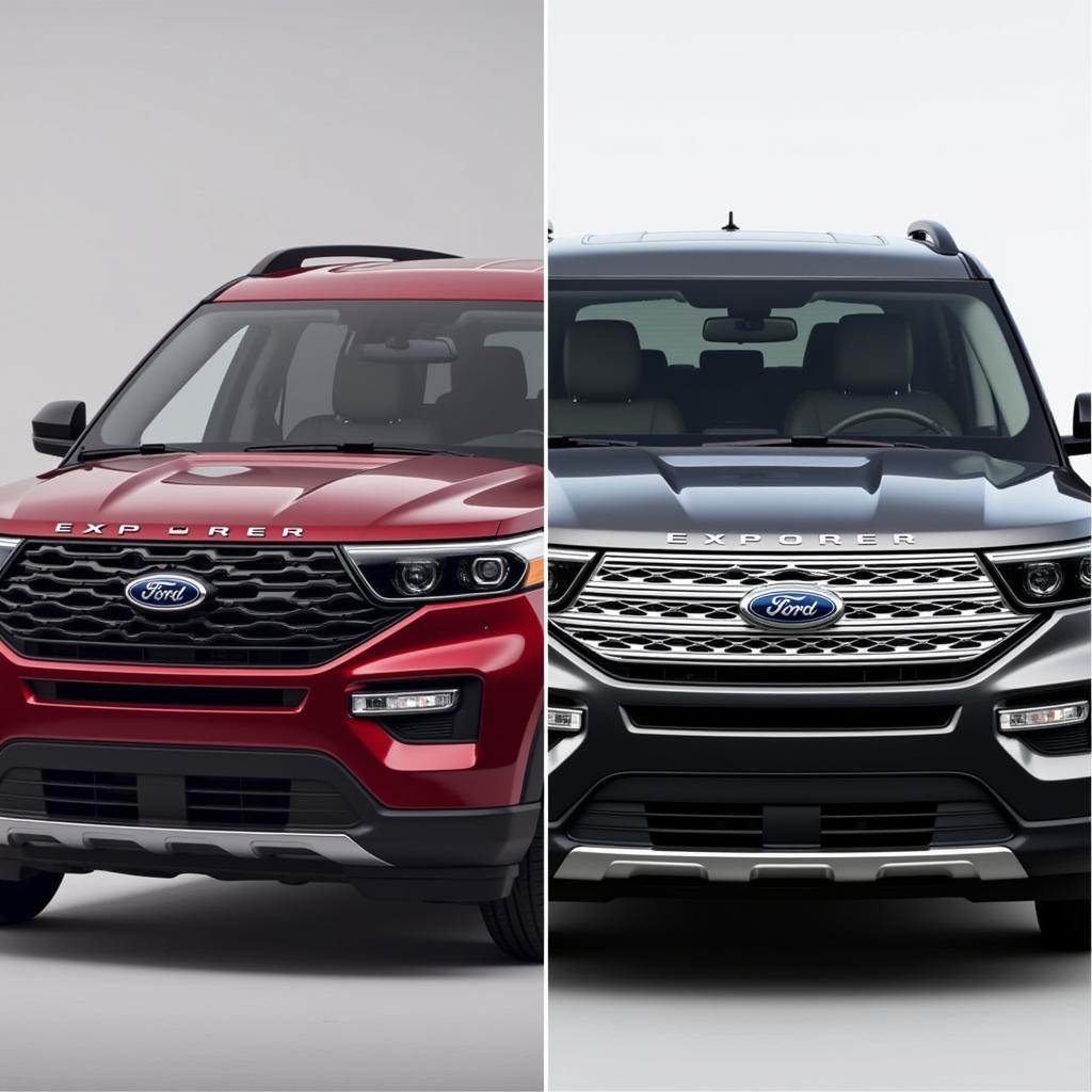 Ford Explorer 2020 ST vs Platinum So Sánh