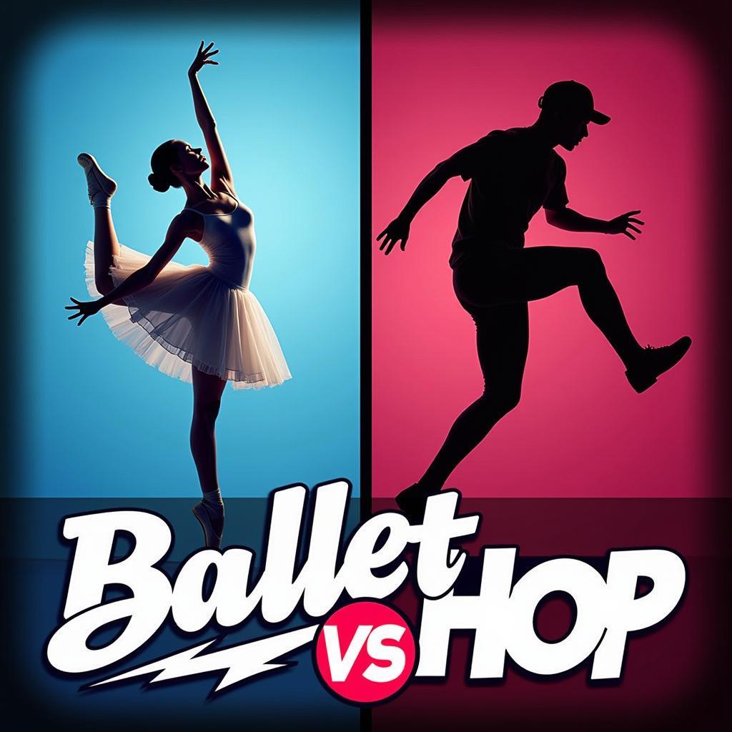 Màn hình chào game Ballet vs Hip Hop