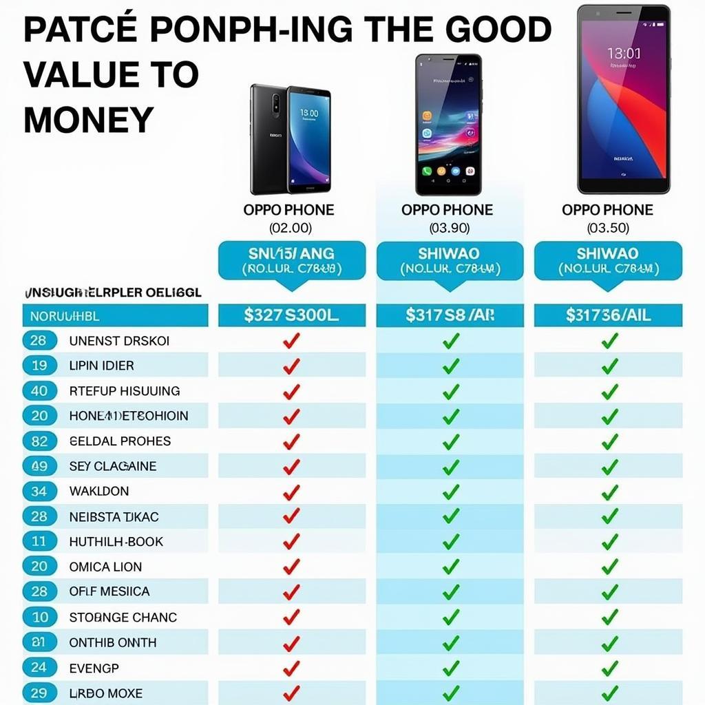 Giá cả Oppo vs Nokia