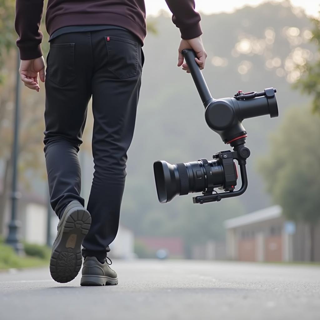 Glidecam hoạt động linh hoạt