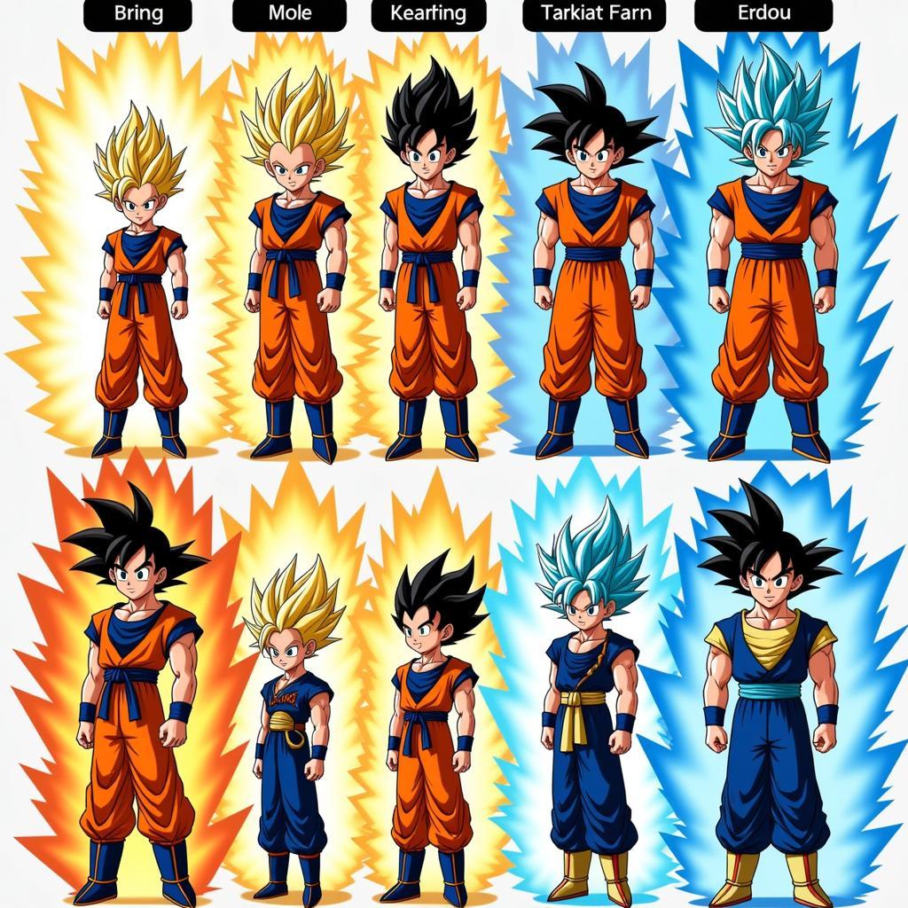 Goku biến hình Super Saiyan