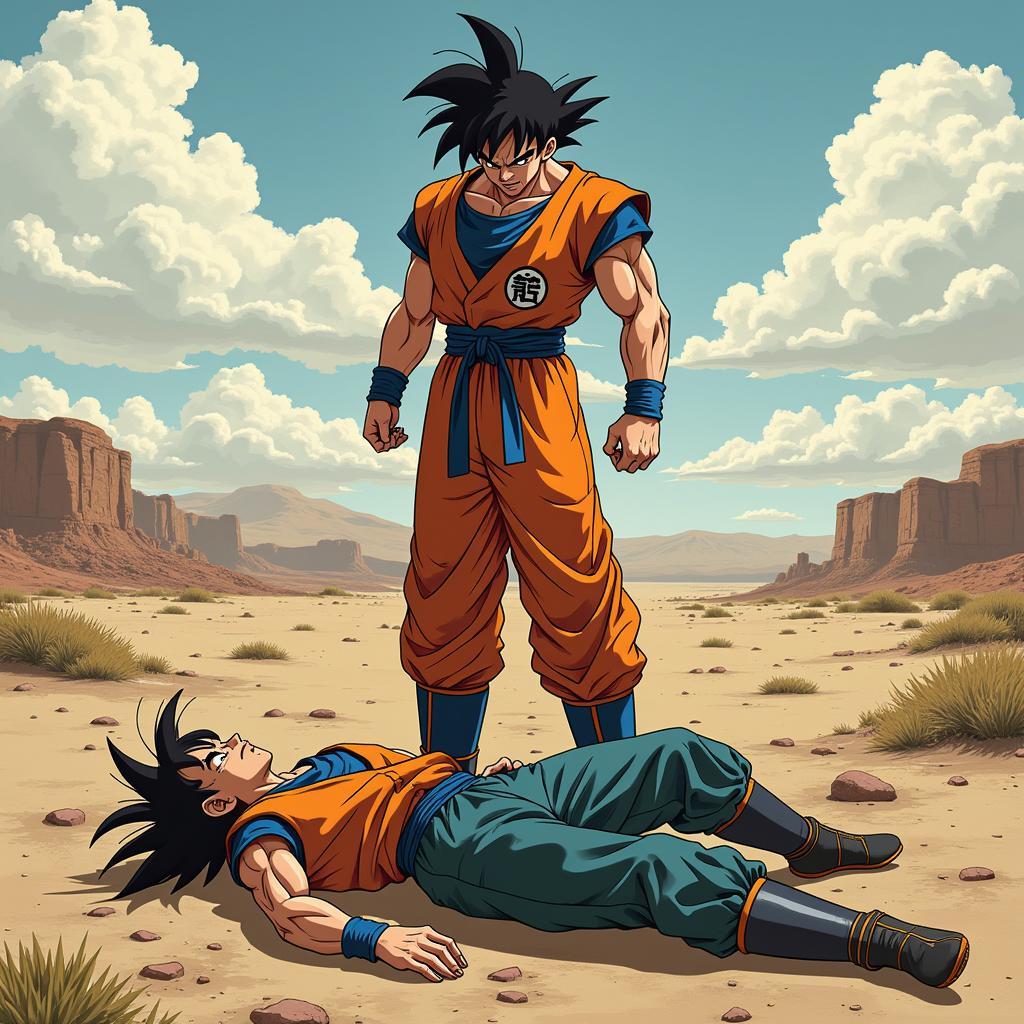 Goku chiến thắng Zaiko?