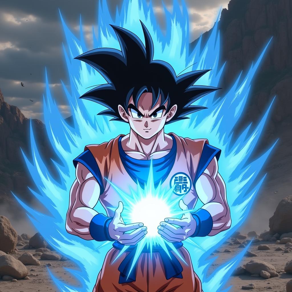 Goku tung chiêu Super Kamehameha