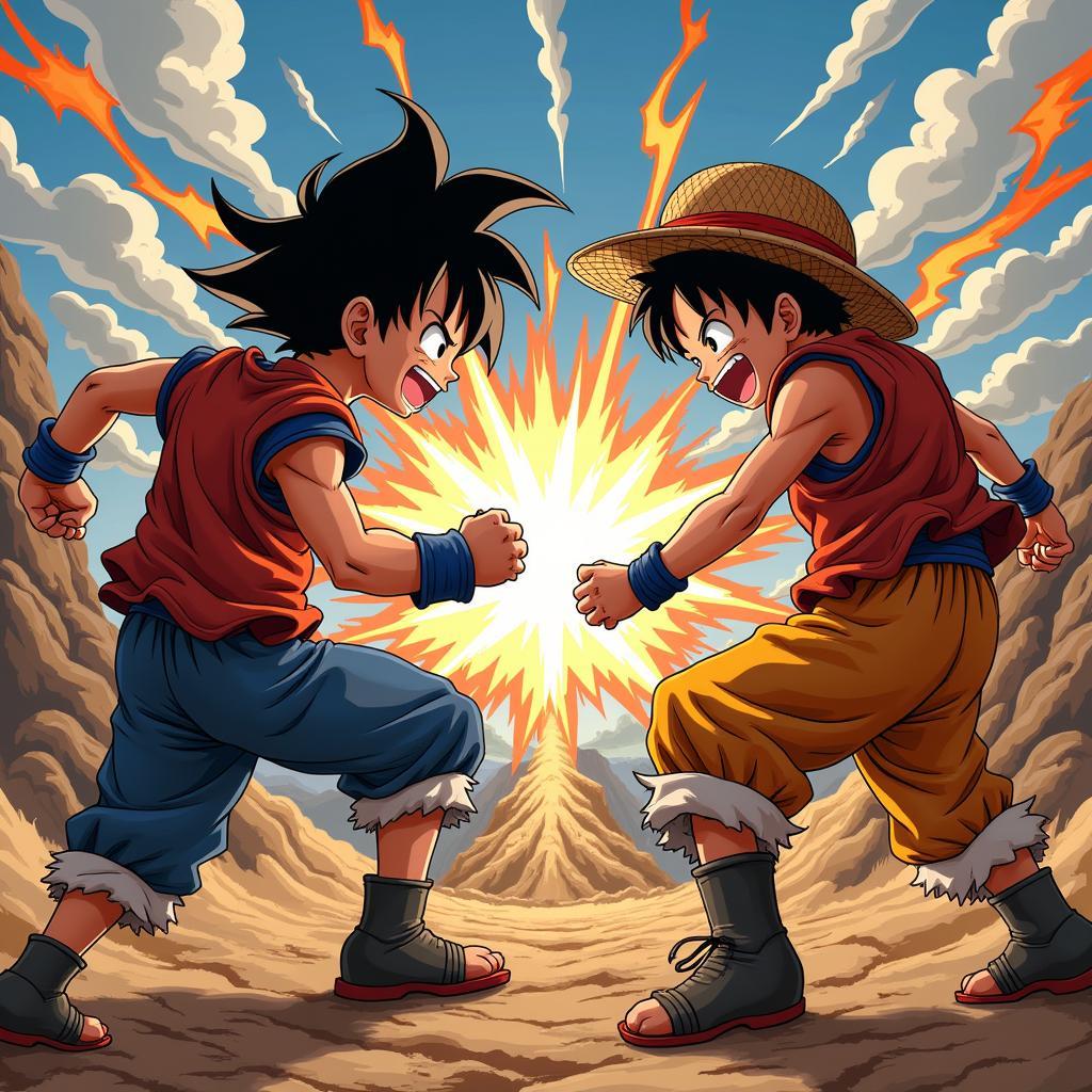 Goku vs Luffy Ai Sẽ Chiến Thắng?