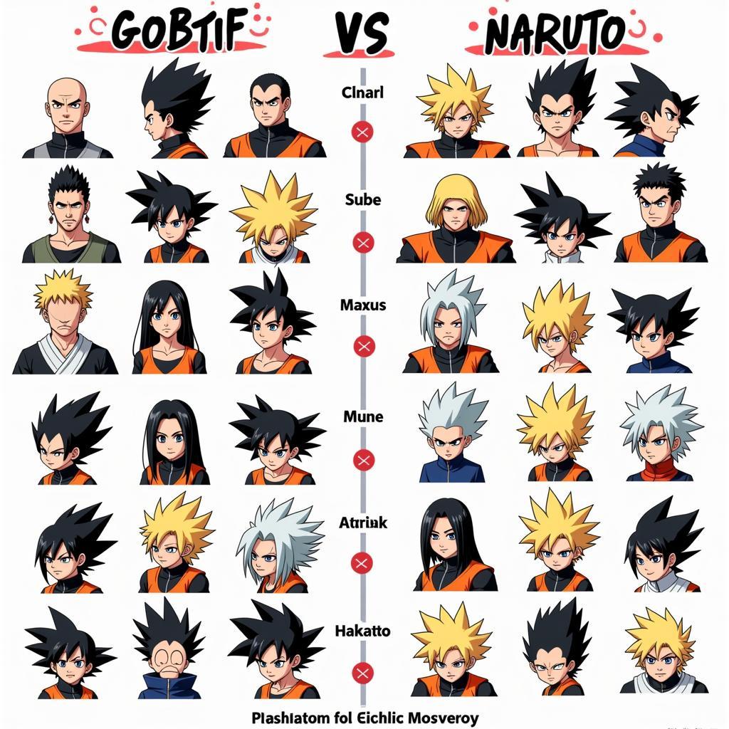 So Sánh Sức Mạnh Giữa Goku và Naruto