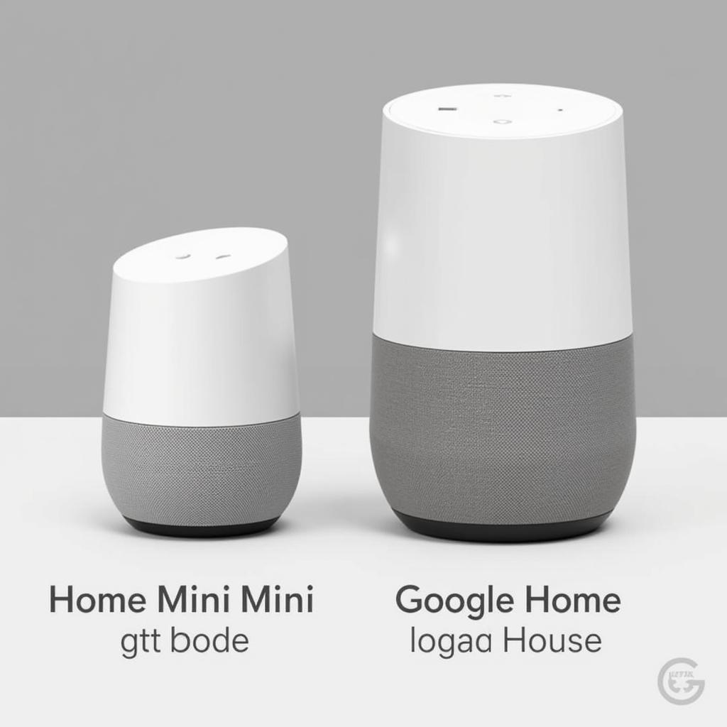 So sánh kích thước và thiết kế Google Home Mini và Google Home