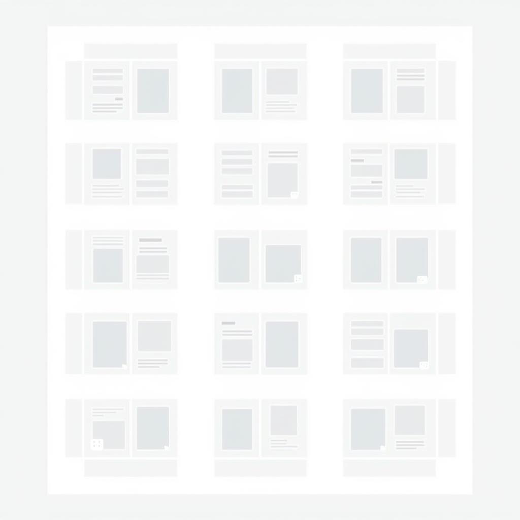 Ví dụ về Grid Layout