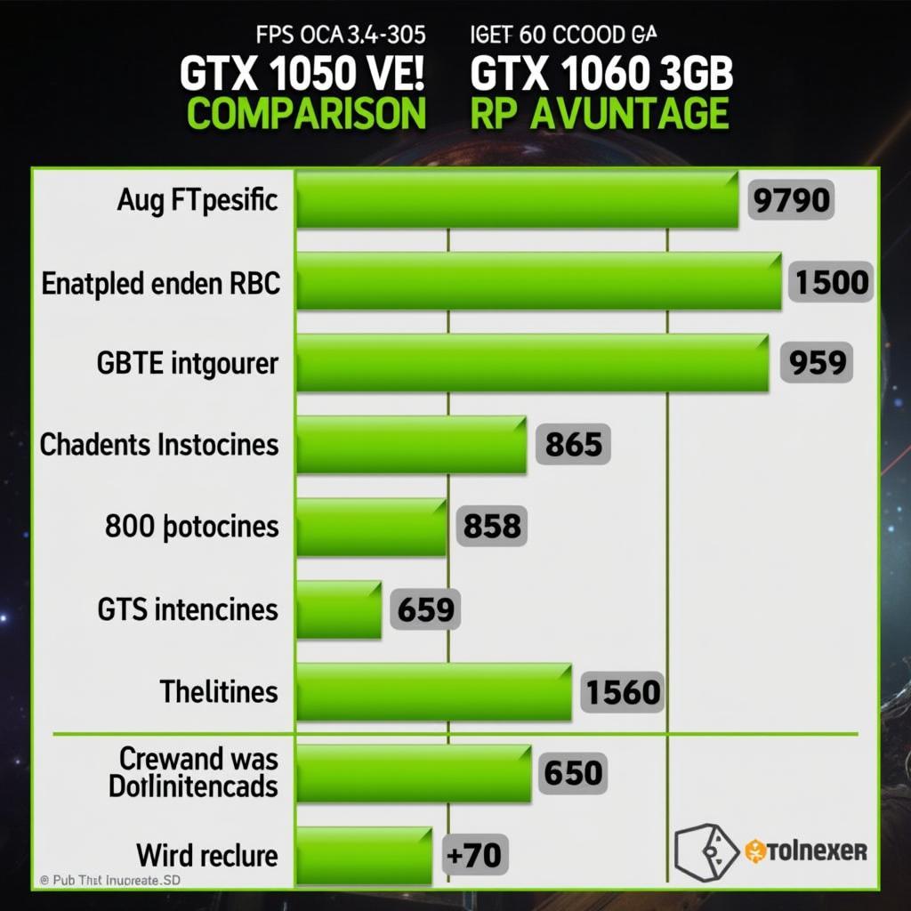 GTX 1050 vs GTX 1060 3GB Hiệu Năng