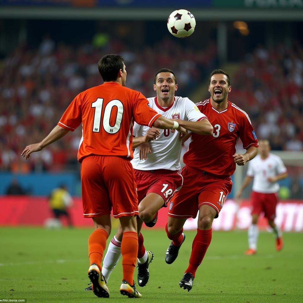 Trận đấu Hà Lan vs Séc tại EURO 2004