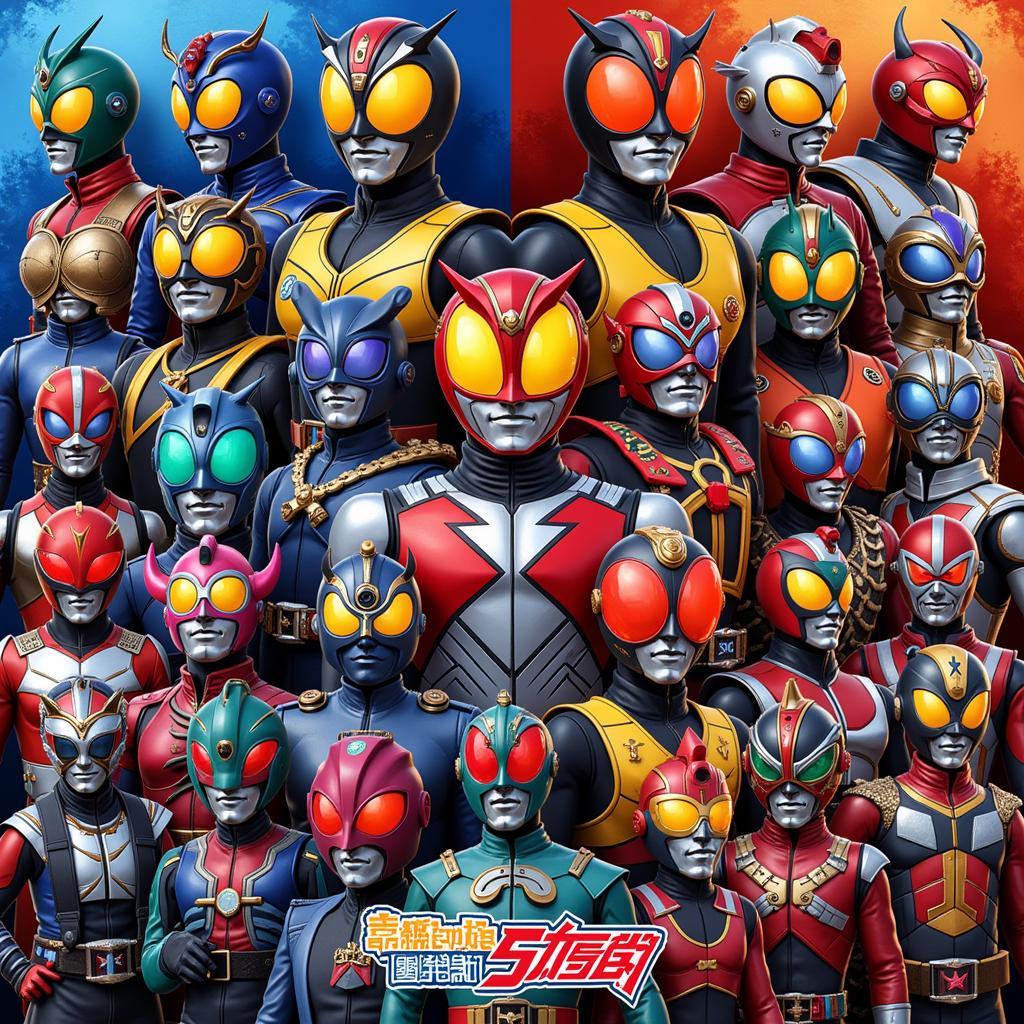 Hai Thế Hệ Kỵ Sĩ Kamen Rider