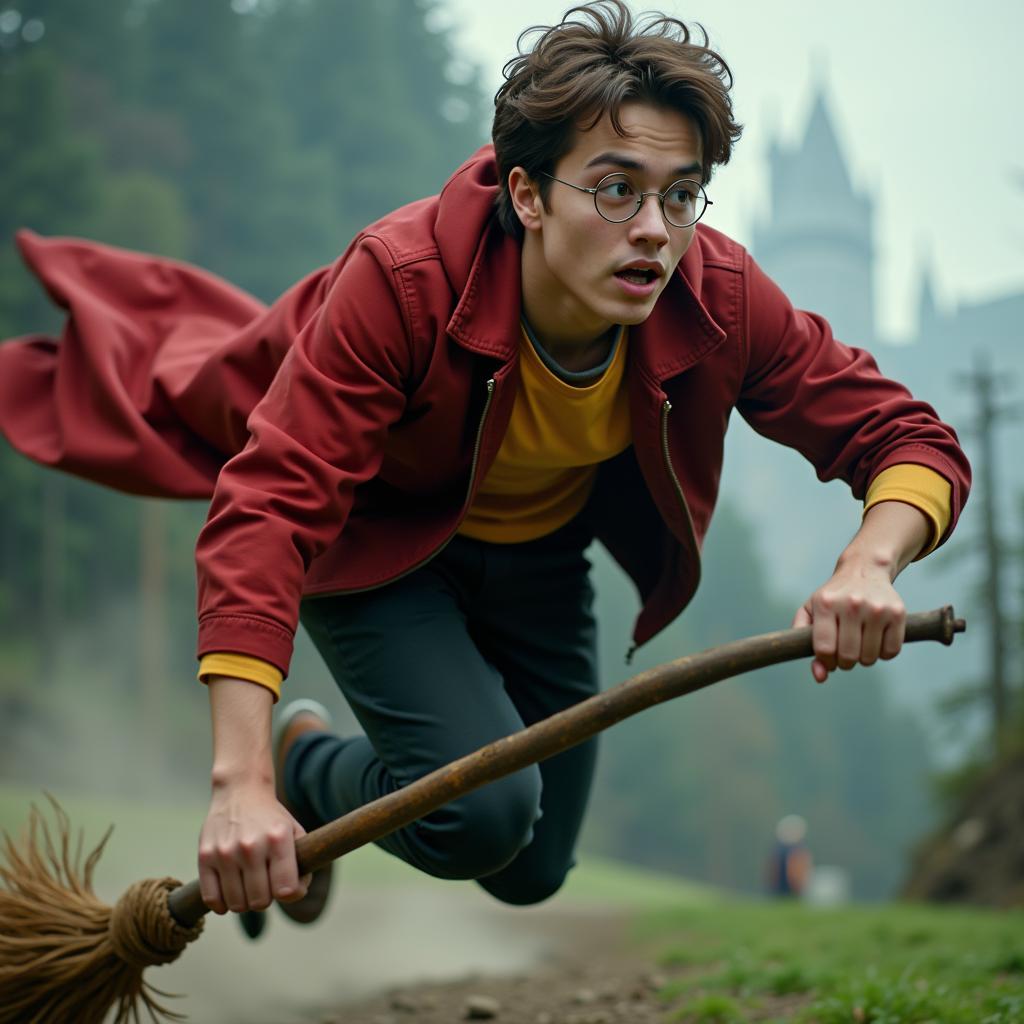 Harry Potter trên Firebolt