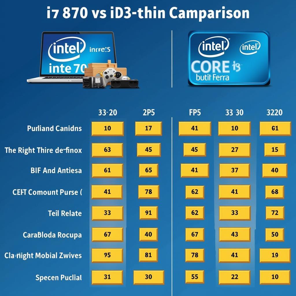 Hiệu năng game i7 870 và i3 3220