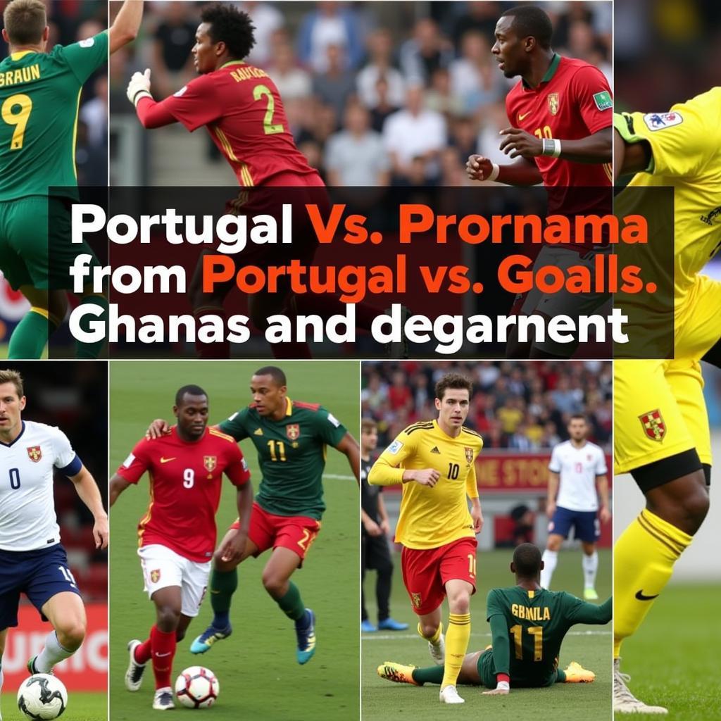 Những khoảnh khắc đáng nhớ trong trận đấu Portugal vs Ghana