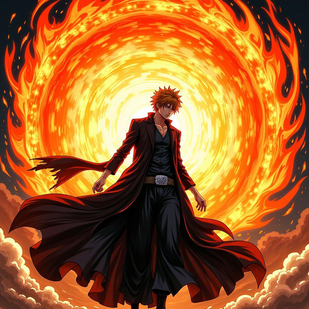 Ichigo Kurosaki Unleashing His Power