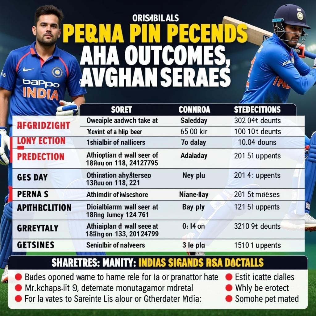 Dự đoán kết quả trận đấu India vs Afghanistan