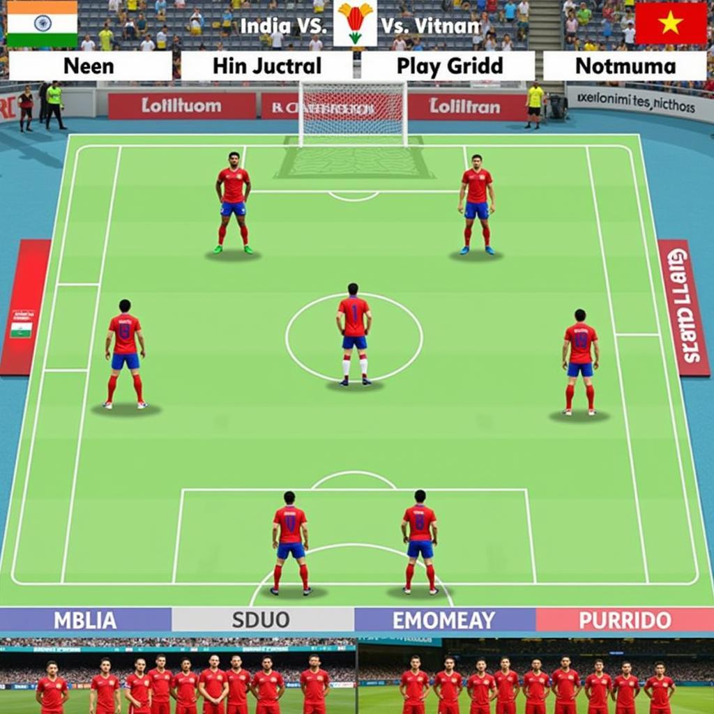 India vs Vietnam: Chiến thuật và đội hình