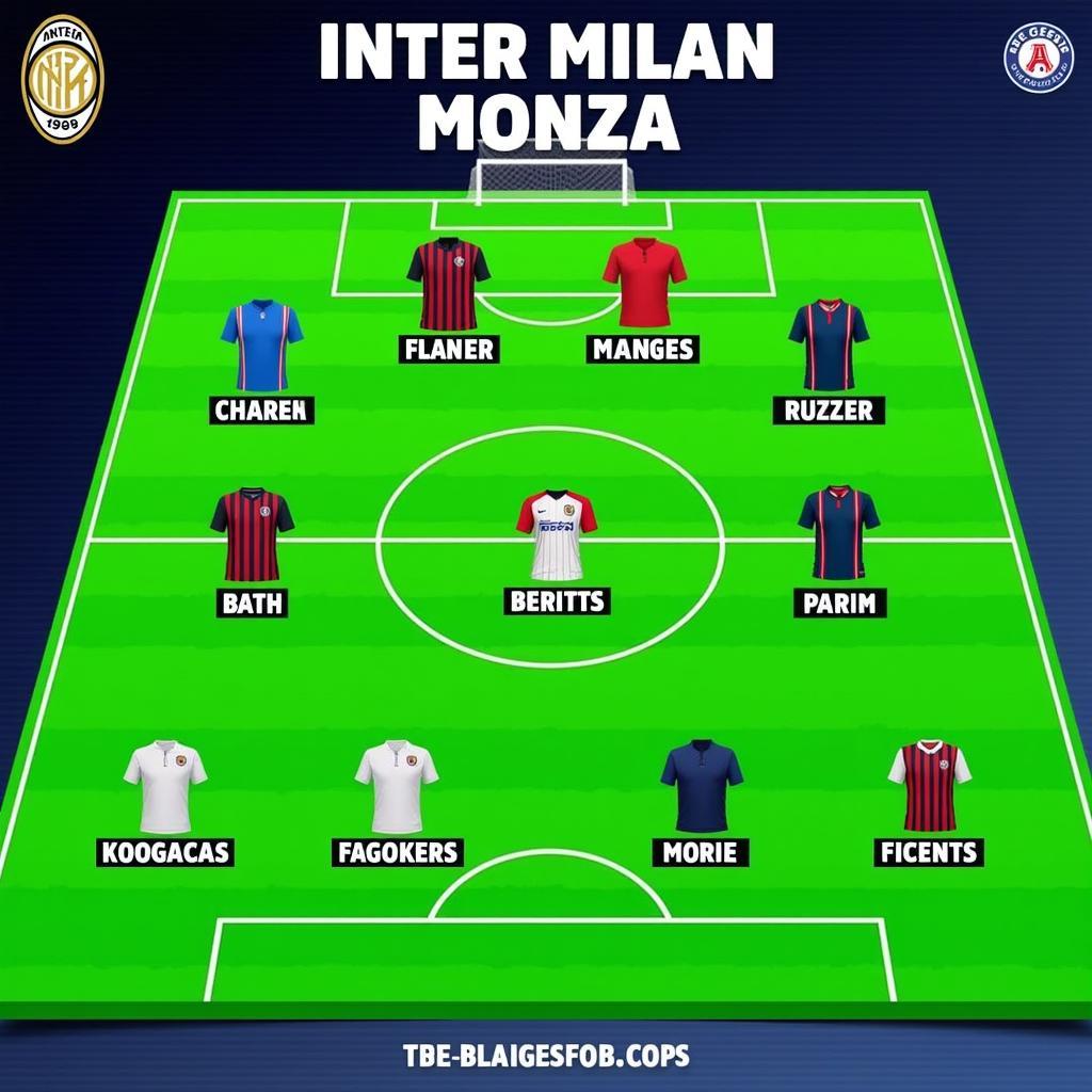 Inter Milan vs Monza: Đội hình ra sân dự kiến