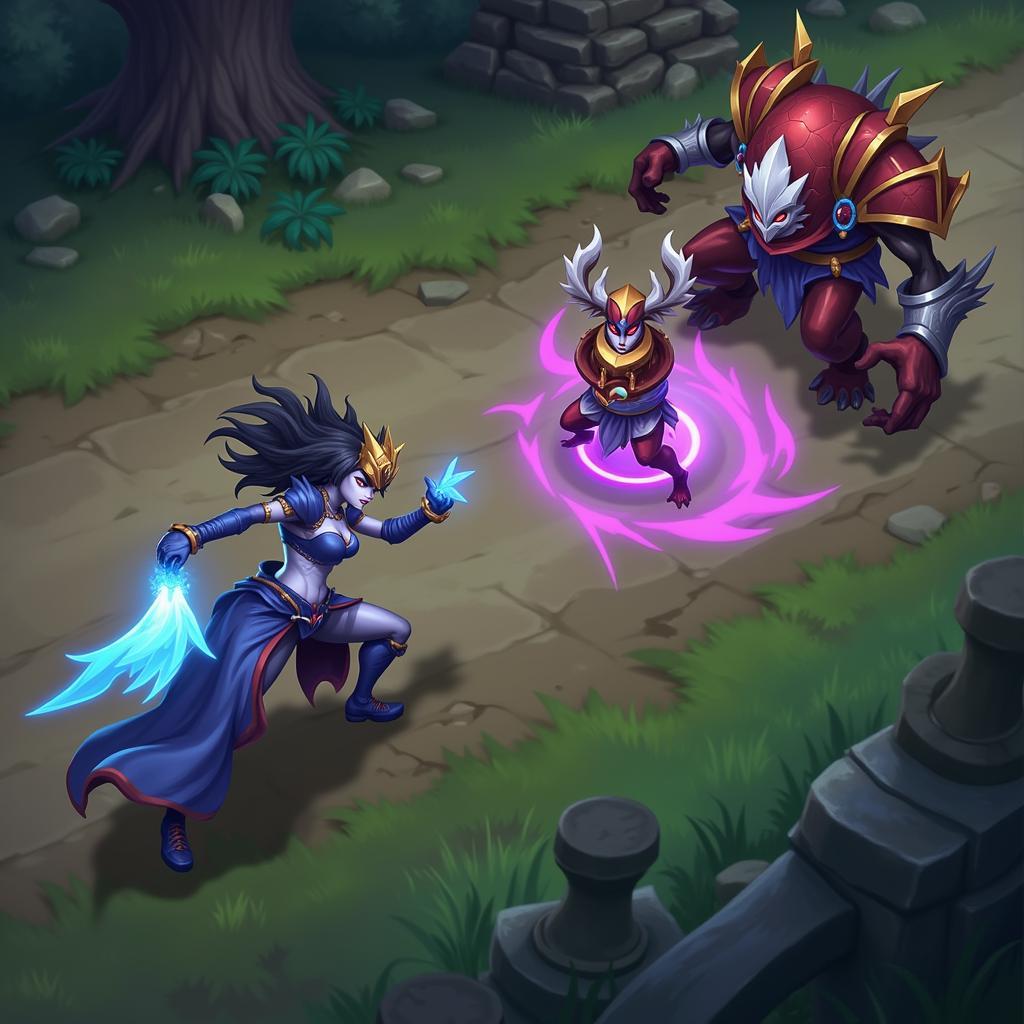 Irelia khắc chế Nasus