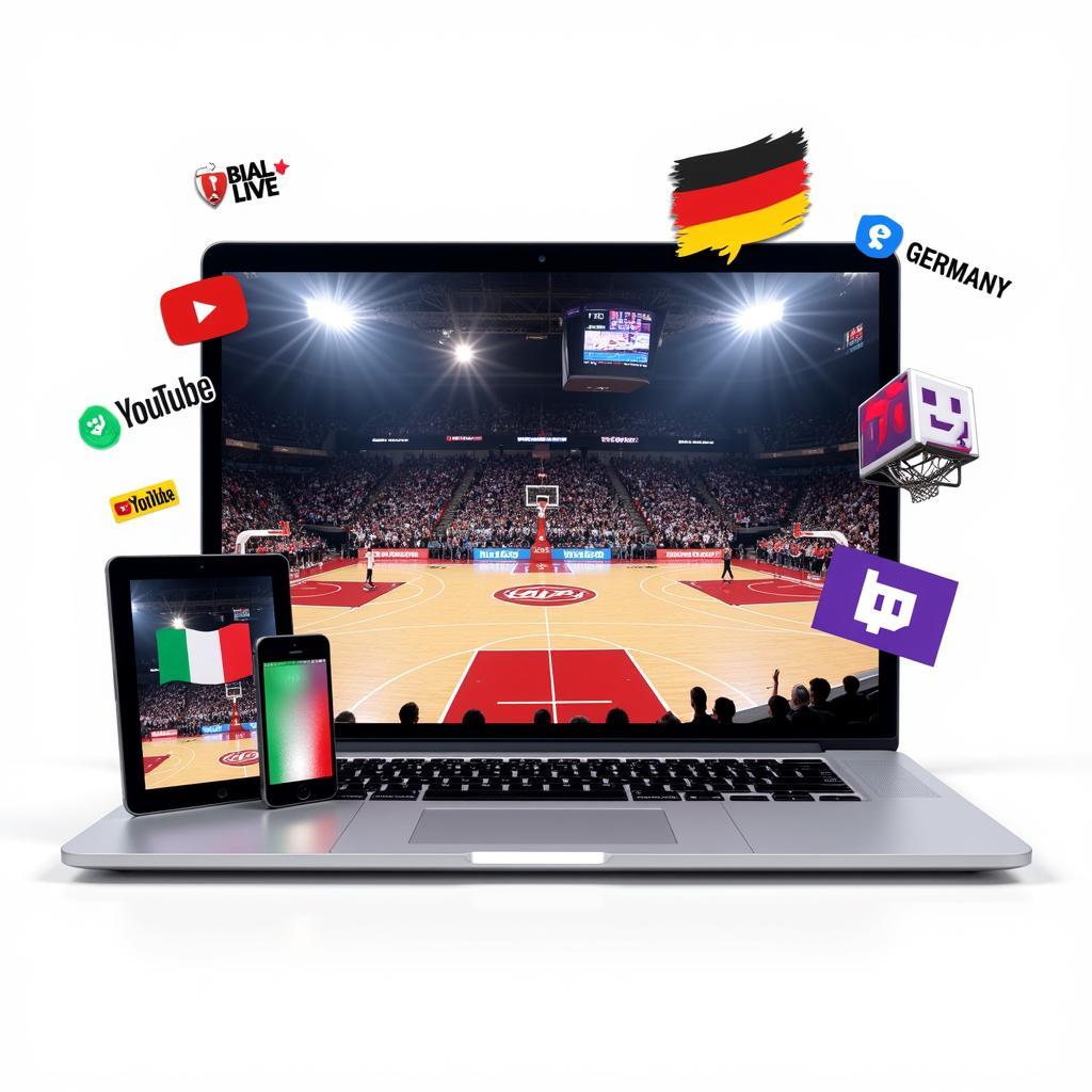 Italy vs Germany Basketball Live Stream Options