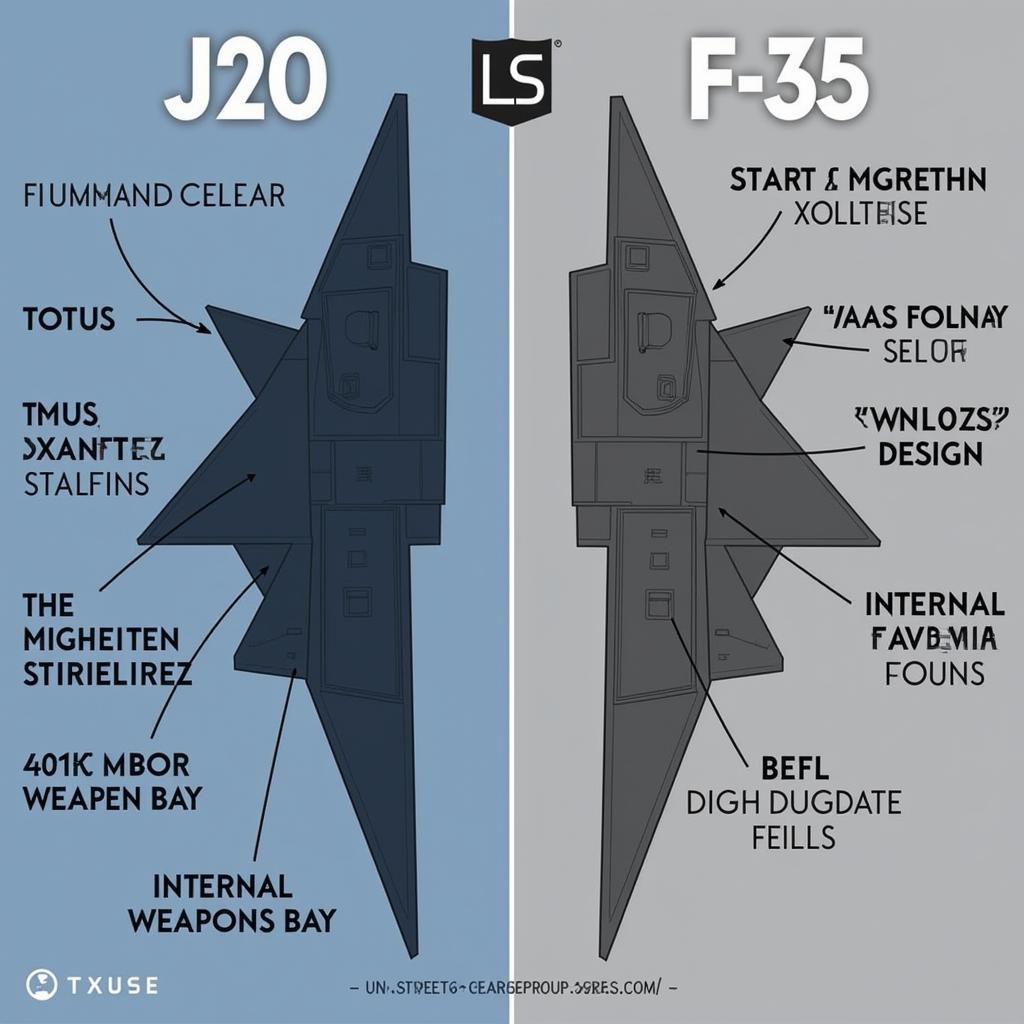 So sánh khả năng tàng hình giữa J-20 và F-35