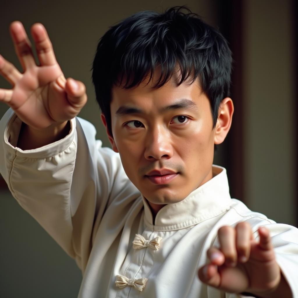 Jet Li biểu diễn Wushu