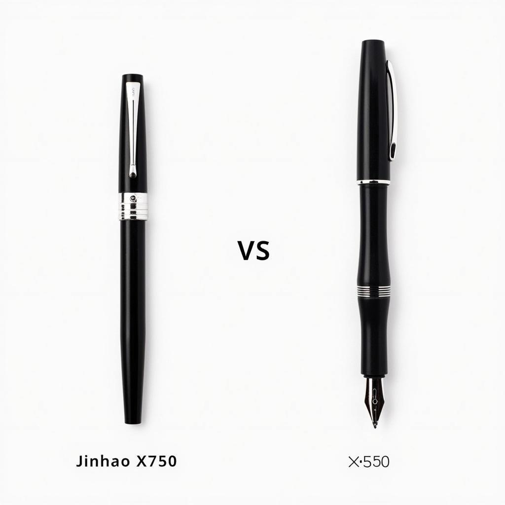 So sánh thiết kế Jinhao X750 và X450