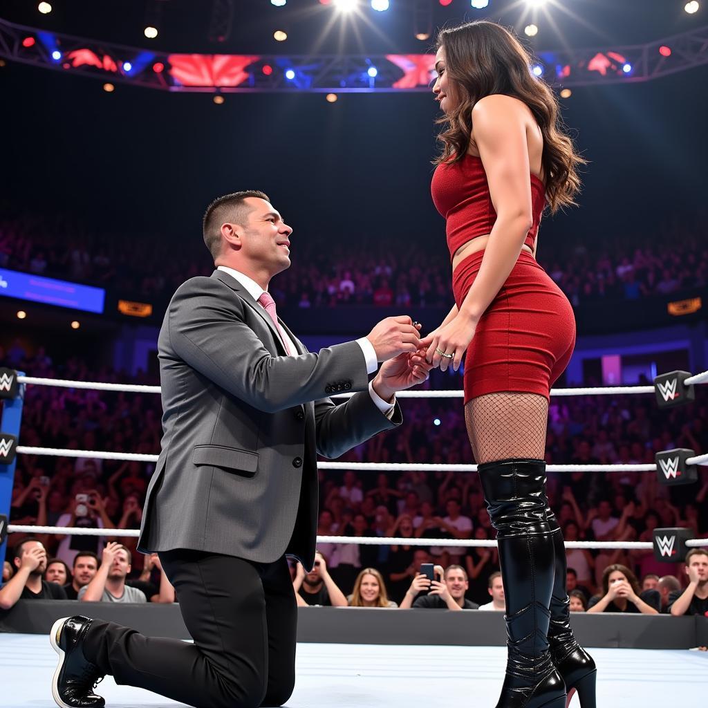 John Cena cầu hôn Nikki Bella