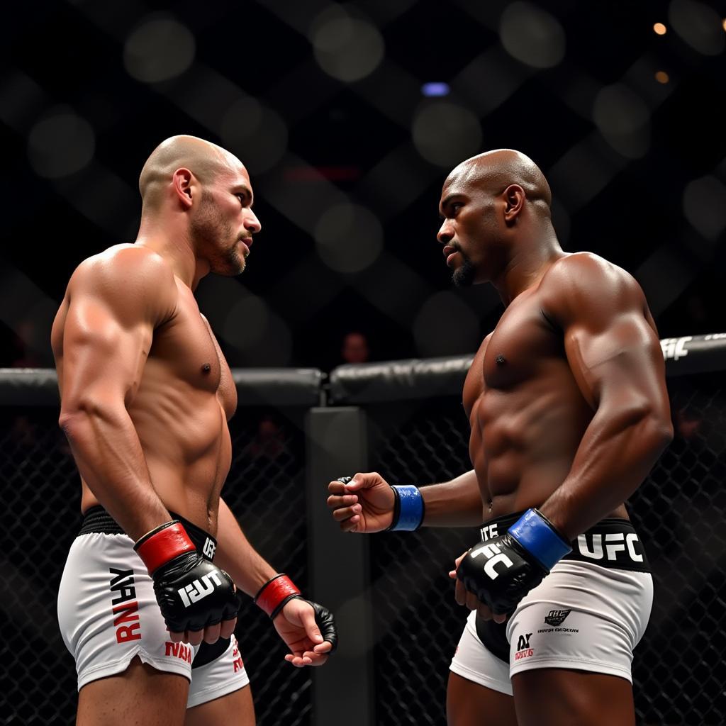 Jon Jones và Anderson Silva ở phong độ đỉnh cao