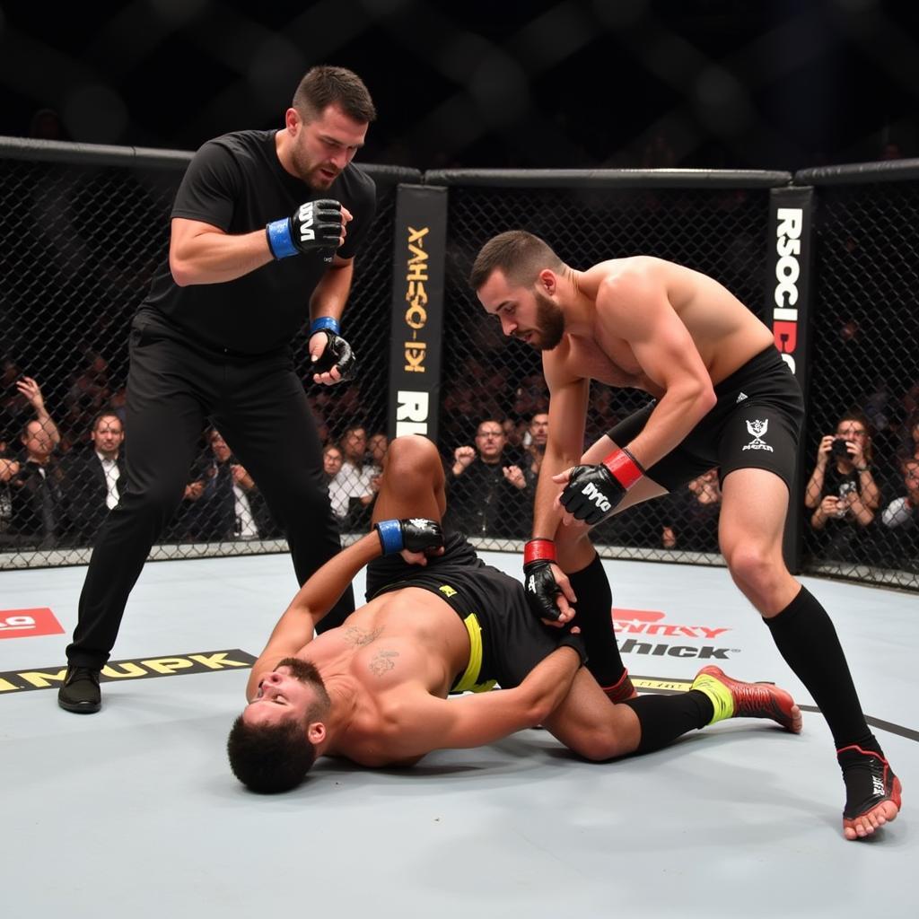 Jorge Masvidal knockout Darren Till