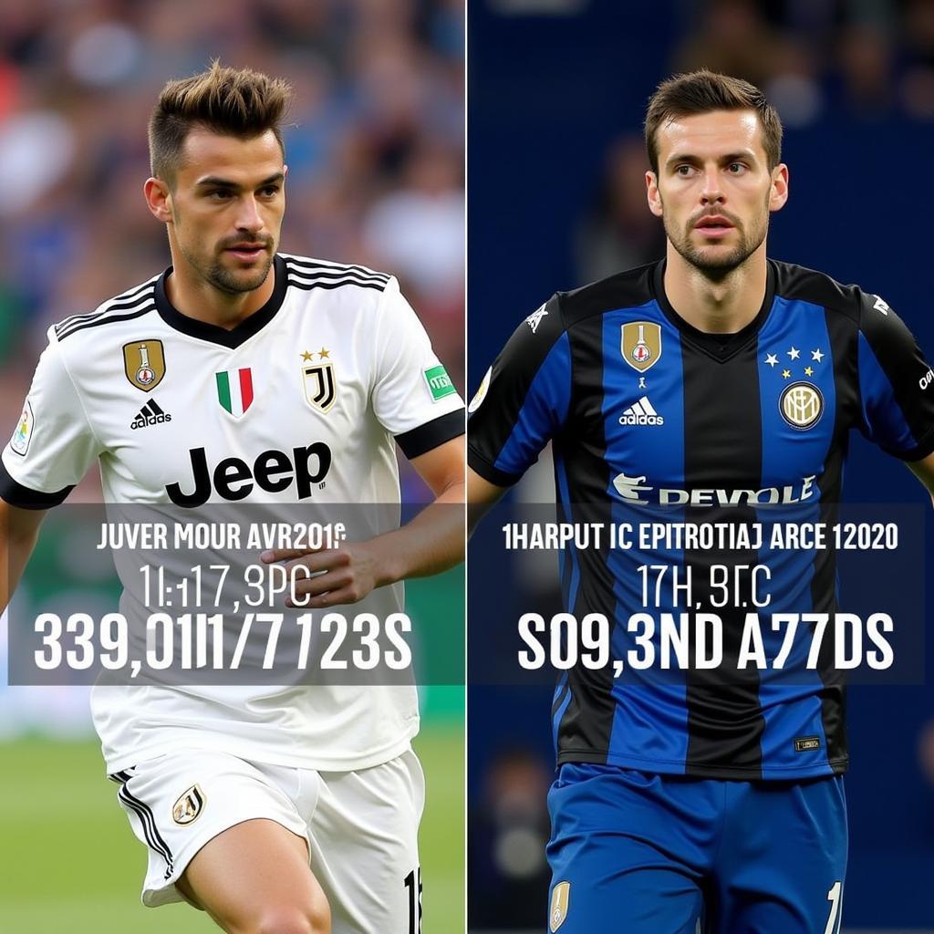 Juventus vs Inter Cầu Thủ Chủ Chốt