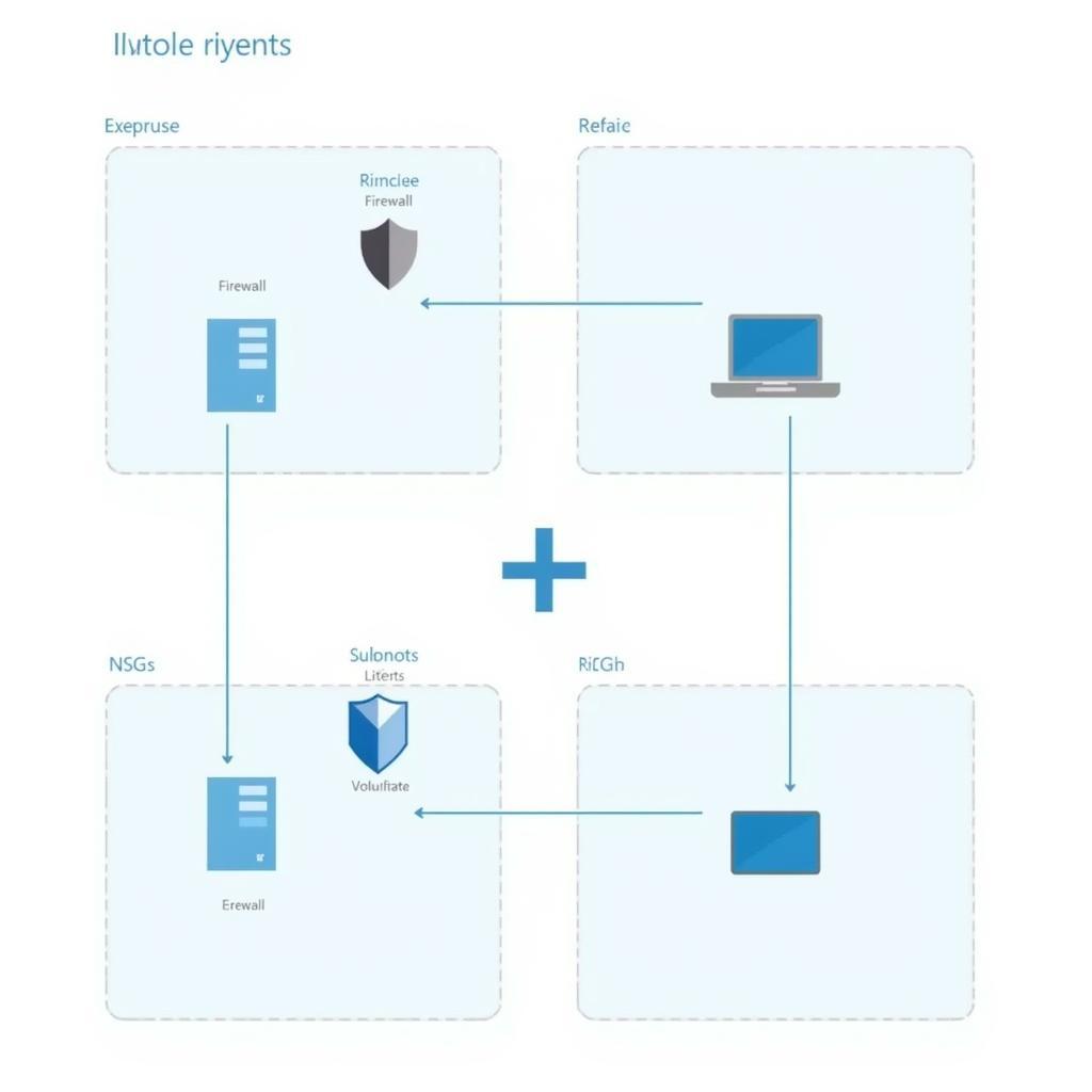 Kết hợp Azure Firewall và NSG