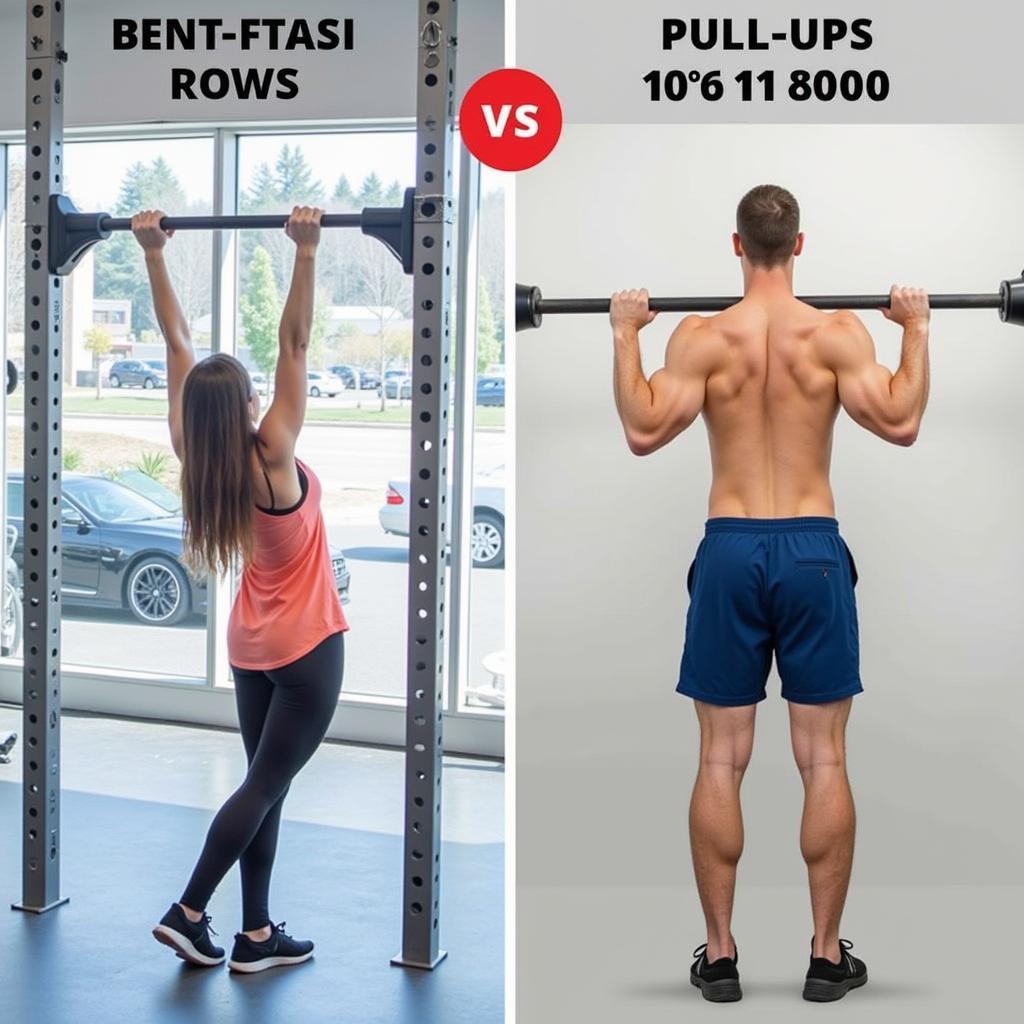 Kết hợp Bent Over Rows và Pull Ups trong chương trình tập luyện