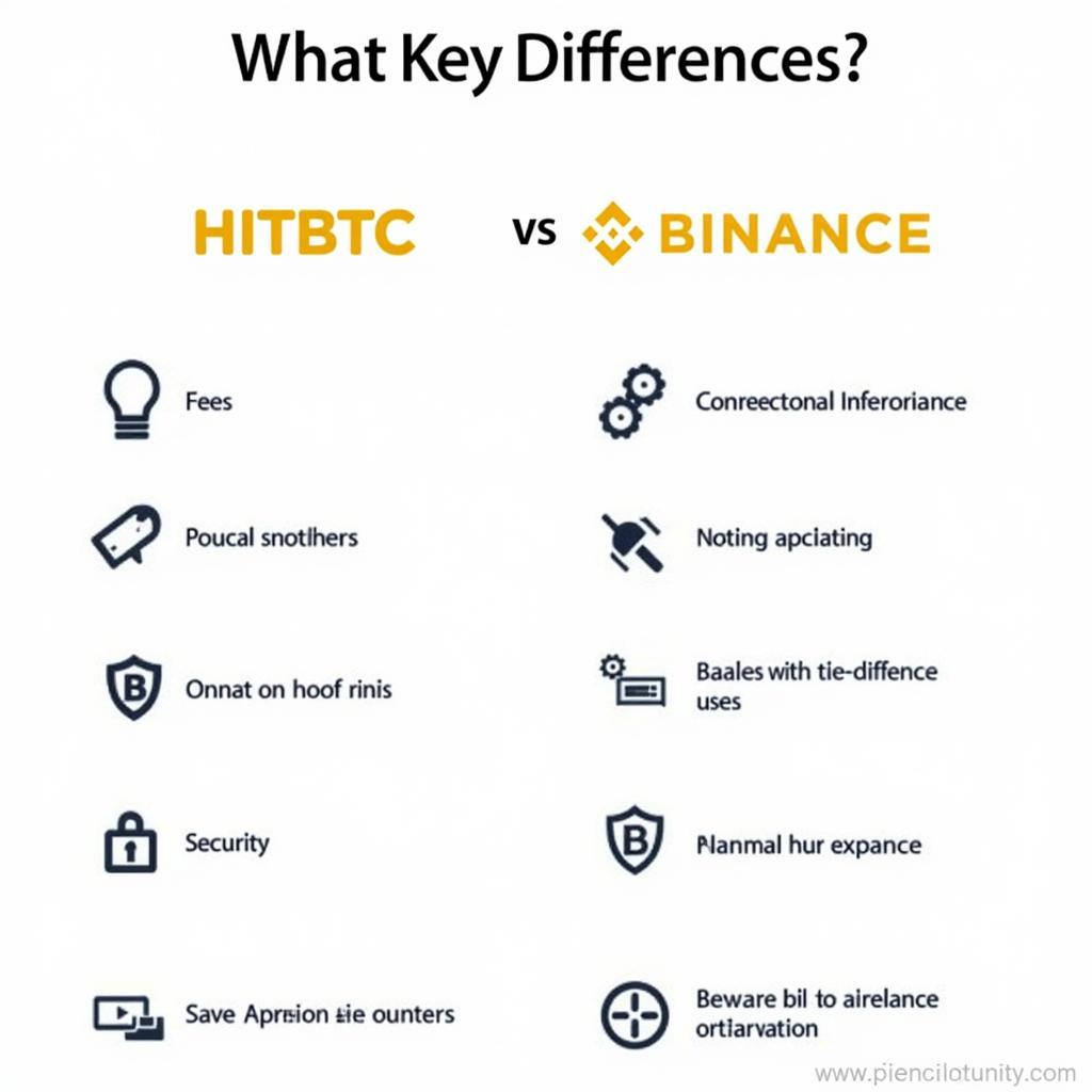 Tổng kết so sánh HitBTC và Binance