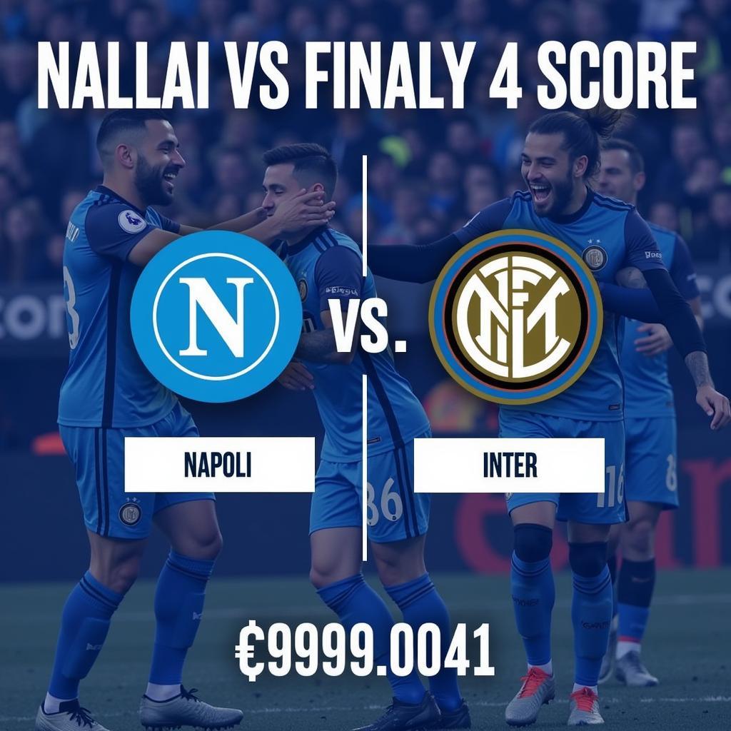 Kết quả Napoli vs Inter