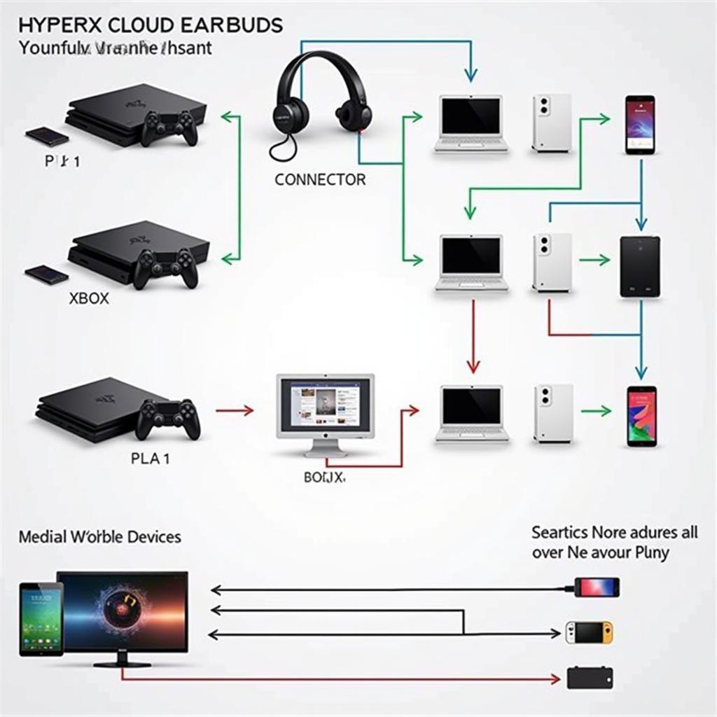 Khả năng tương thích của HyperX Cloud Earbuds và Razer Hammerhead với các thiết bị