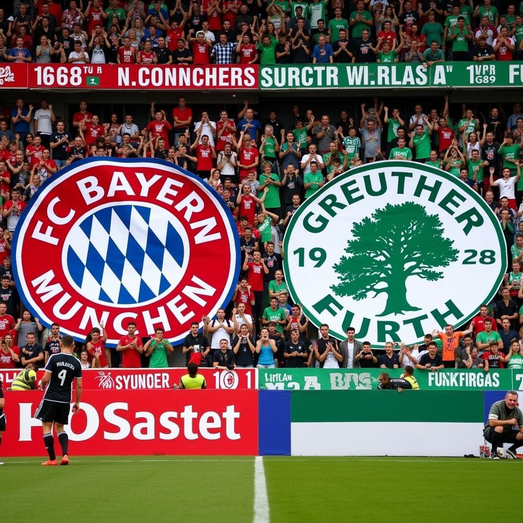 Cổ động viên Bayern vs Furth